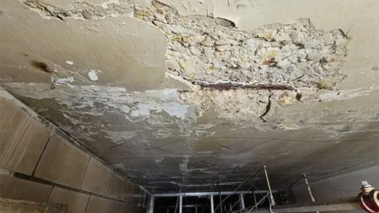 Terracotta roof tiles sample